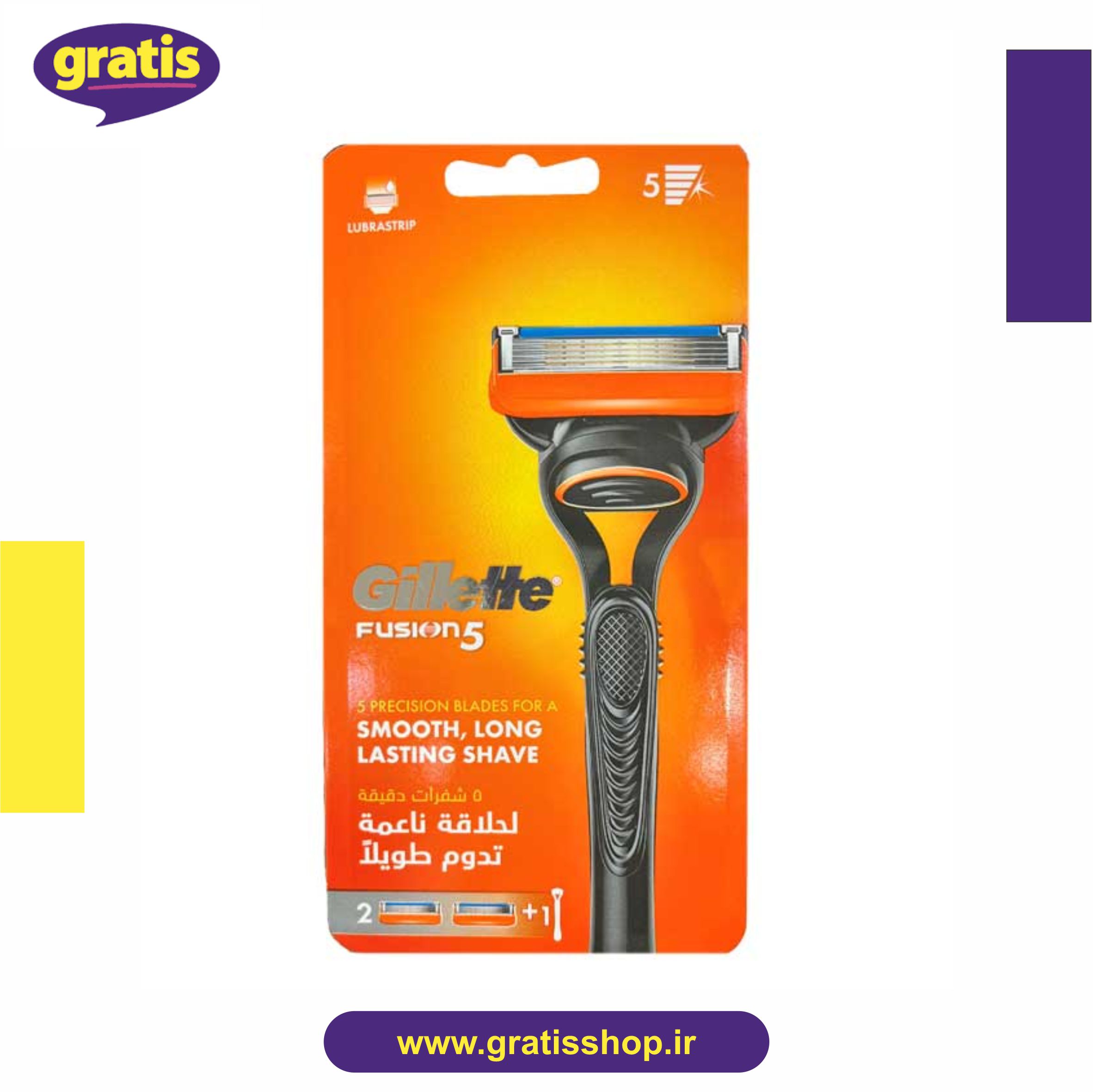 خود تراش ژیلت فیوژن 5 اصل آلمان Gillette Fusion 5